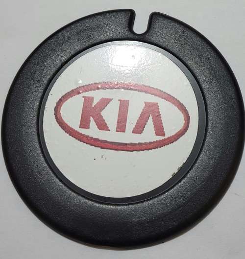 Licence Disc Holder Plastic Black KIA