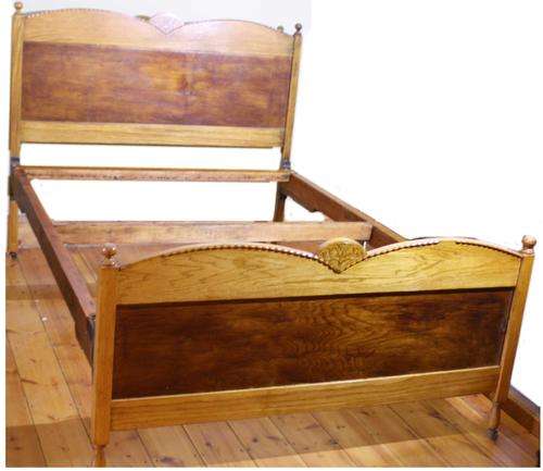 Vintage Oak Bed