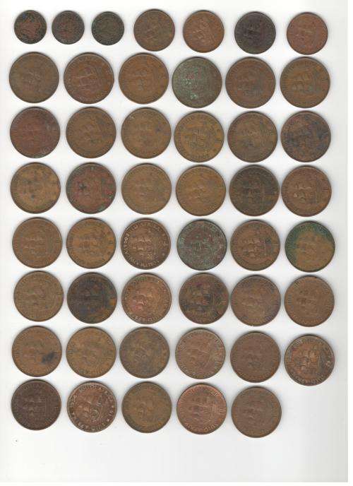 Collection of 83 South African Coins (1929 - 1964)