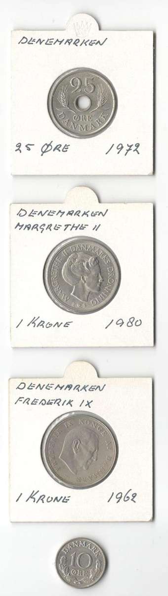 Danish coins (1962 - 1980)