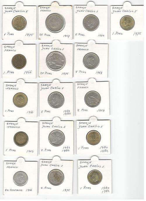 Spanish coins (1953 - 1982)