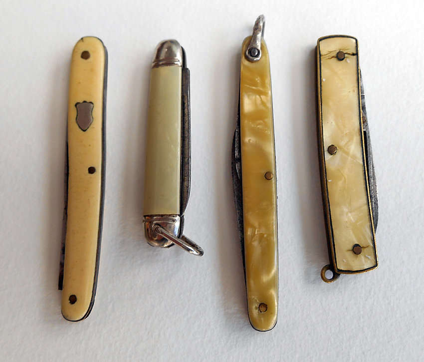 Vintage pocket knife lot