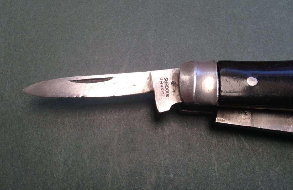 Vintage Joseph Rodgers & Sons pocket knife, Sheffield, England.