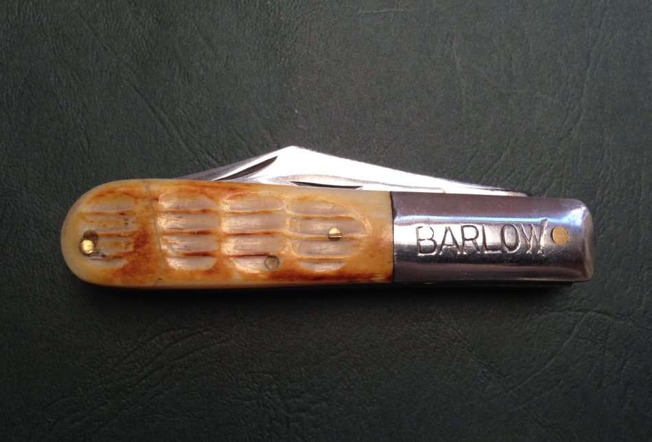 Barlow pocket knife - bone handle
