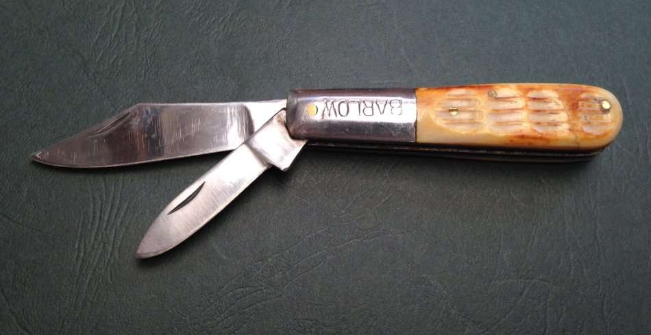 Barlow pocket knife - bone handle