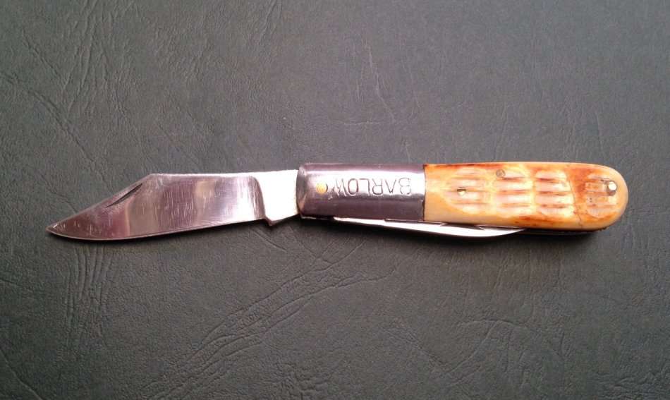 Barlow pocket knife - bone handle