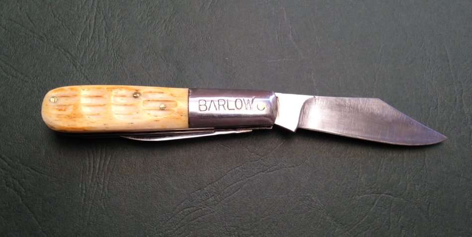Barlow pocket knife - bone handle