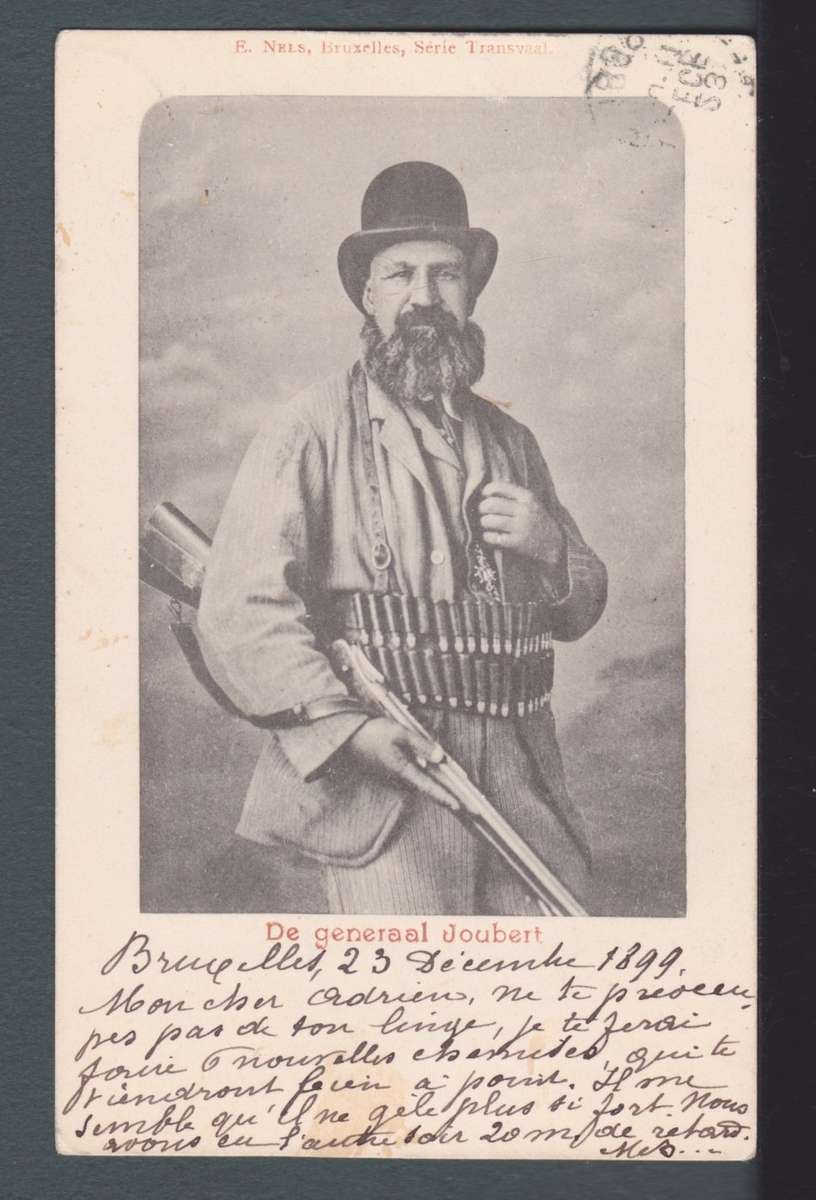 Anglo Boer War - Postcard / Briefkaart 1899 "De Generaal Joubert"