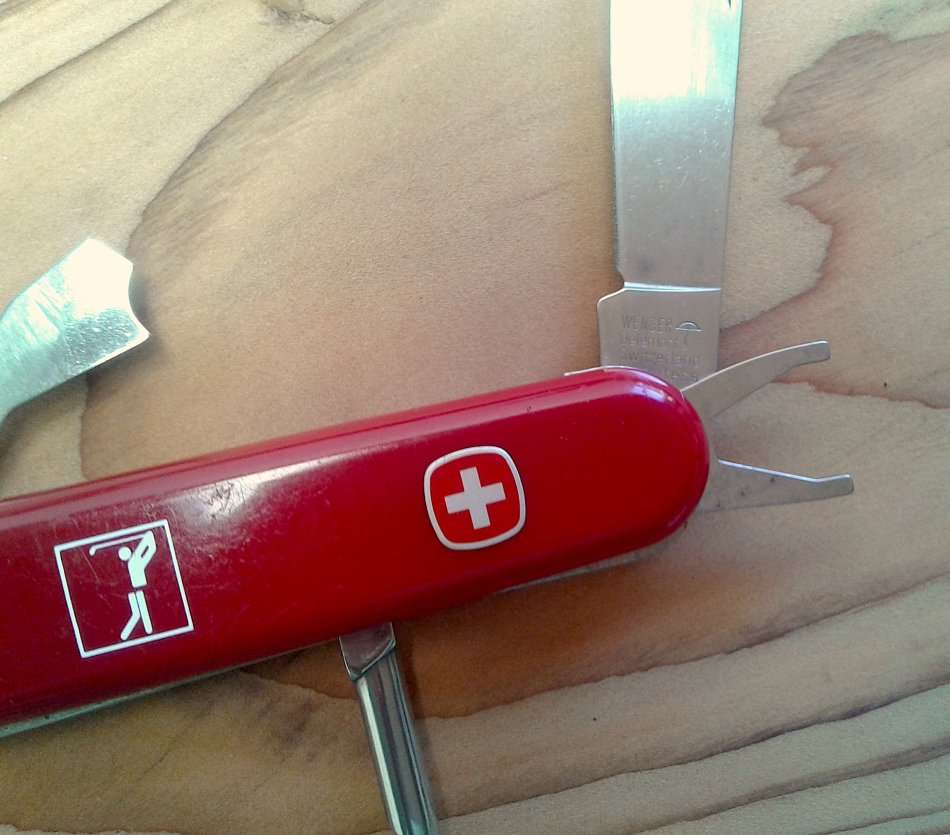 Swiss Army Wenger Delemont Pocket knife - Wenger Golfer (Golf pro)