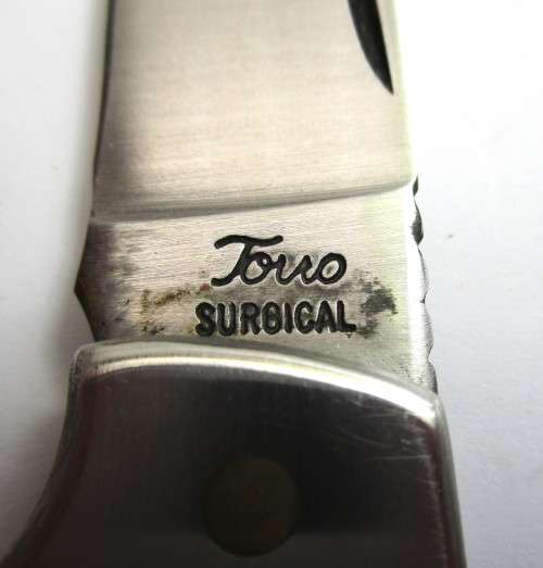 Torro Surgical Steel folding lock knife