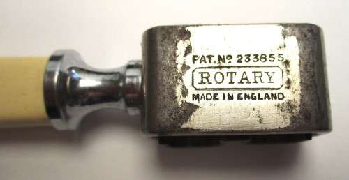 Rotary knife sharpener, Pat no 233855 made in England