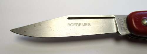Rare Wenger Delemont Professional series Stockman knife / Boeremes Discontinued model: 1.74.00