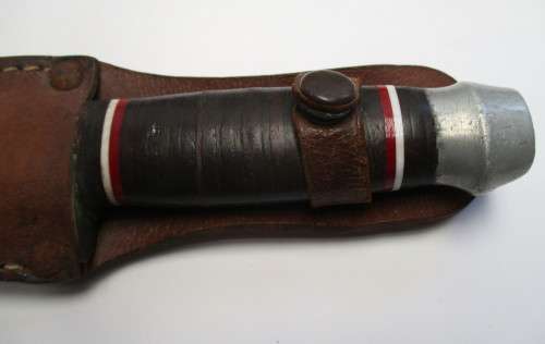 Fixed blade knife with sheath