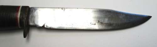 Fixed blade knife with sheath