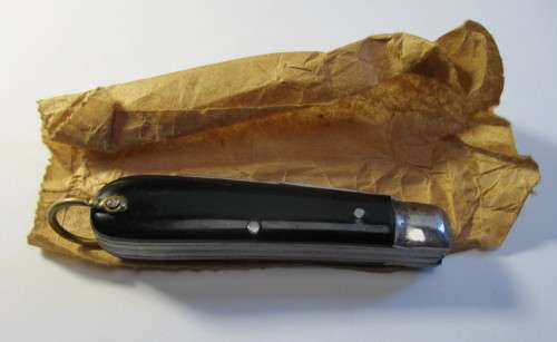 Vintage carbon steel jack knife / pocket knife - unused old stock
