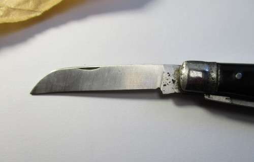 Vintage carbon steel jack knife / pocket knife - unused old stock