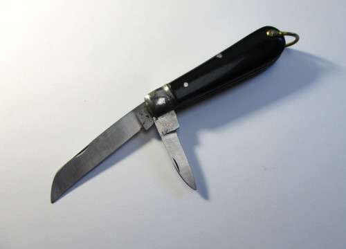 Vintage carbon steel jack knife / pocket knife - unused old stock