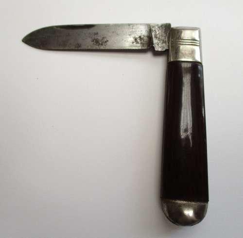 Vintage Richards (Lamppost) Pocket Knife in pouch -- Victoria Falls -- Sheffield, England