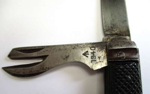 Vintage knife lot >> Watts Sheffield 1940 / Okapi Germany / IXL GEORGE WOSTENHOLM -well used knives