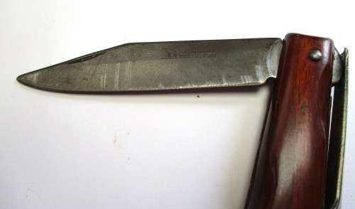 Vintage knife lot >> Watts Sheffield 1940 / Okapi Germany / IXL GEORGE WOSTENHOLM -well used knives
