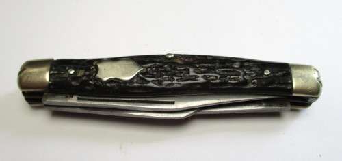 Vintage knife lot >> Watts Sheffield 1940 / Okapi Germany / IXL GEORGE WOSTENHOLM -well used knives