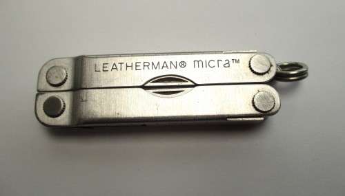 Leatherman Micra, USA made multitool.