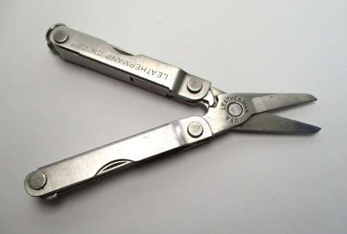 Leatherman Micra, USA made multitool.