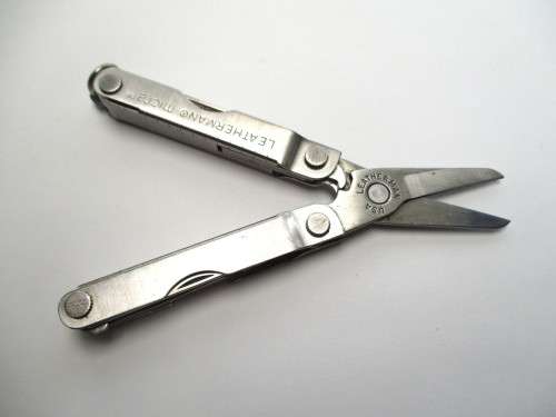 Leatherman Micra, USA made multitool.