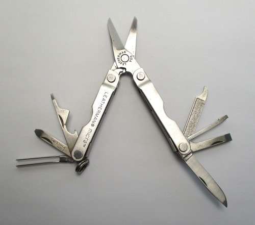 Leatherman Micra, USA made multitool.