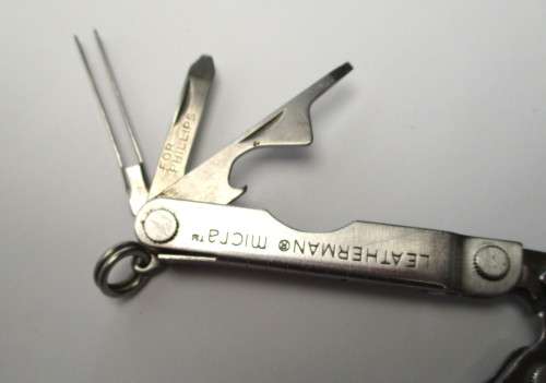 Leatherman Micra, USA made multitool.