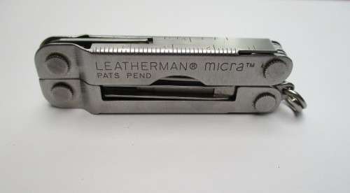 Leatherman Micra, USA made multitool.