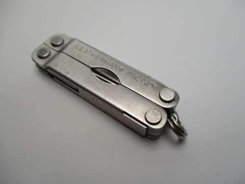 Leatherman Micra, USA made multitool.