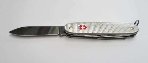 Victorinox Swiss Army -- Pioneer Silver Alox 93mm knife
