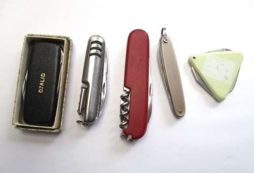 Pocket knife lot