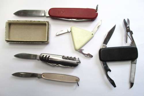 Pocket knife lot