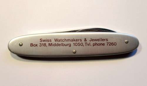 Victorinox Swiss Army -- Watchmakers knife - CAMY Watch Case Opener