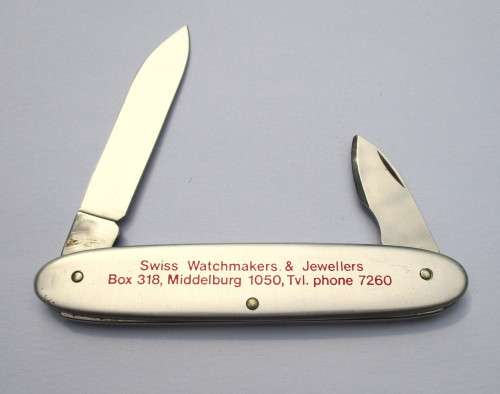 Victorinox Swiss Army -- Watchmakers knife - CAMY Watch Case Opener