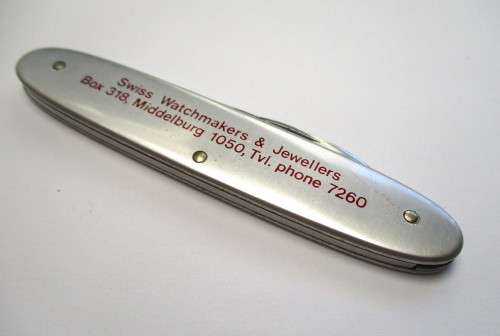 Victorinox Swiss Army -- Watchmakers knife - CAMY Watch Case Opener