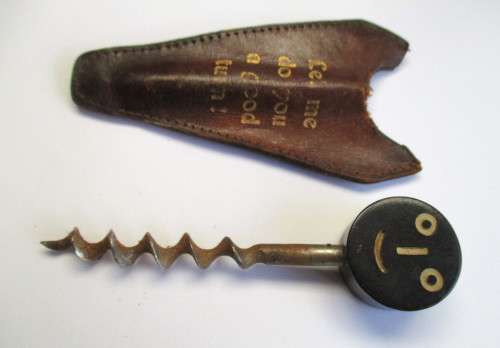 Vintage Cork screw - `Let Me Do You A Good Turn`