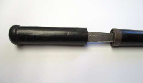 Traditional Ebony African Baton Knife