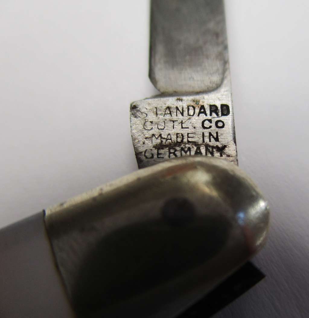 Antique / Vintage Mother of Pearl Pocket knife - Standard Cutlery Co., Germany