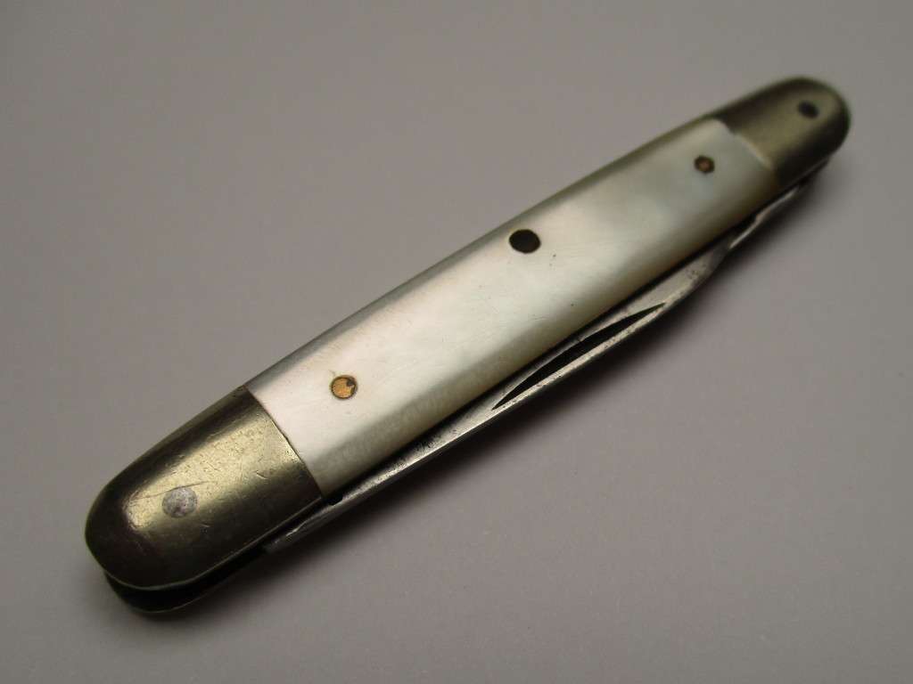 Antique / Vintage Mother of Pearl Pocket knife - Standard Cutlery Co., Germany