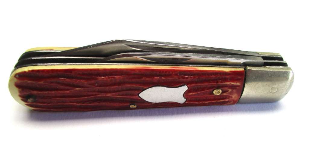 Vintage SOLAR Stainless Steel Barlow pattern folding knife