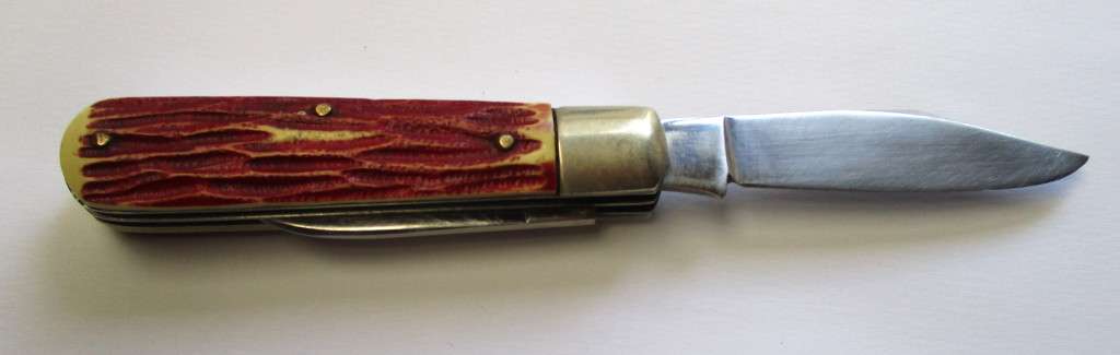 Vintage SOLAR Stainless Steel Barlow pattern folding knife