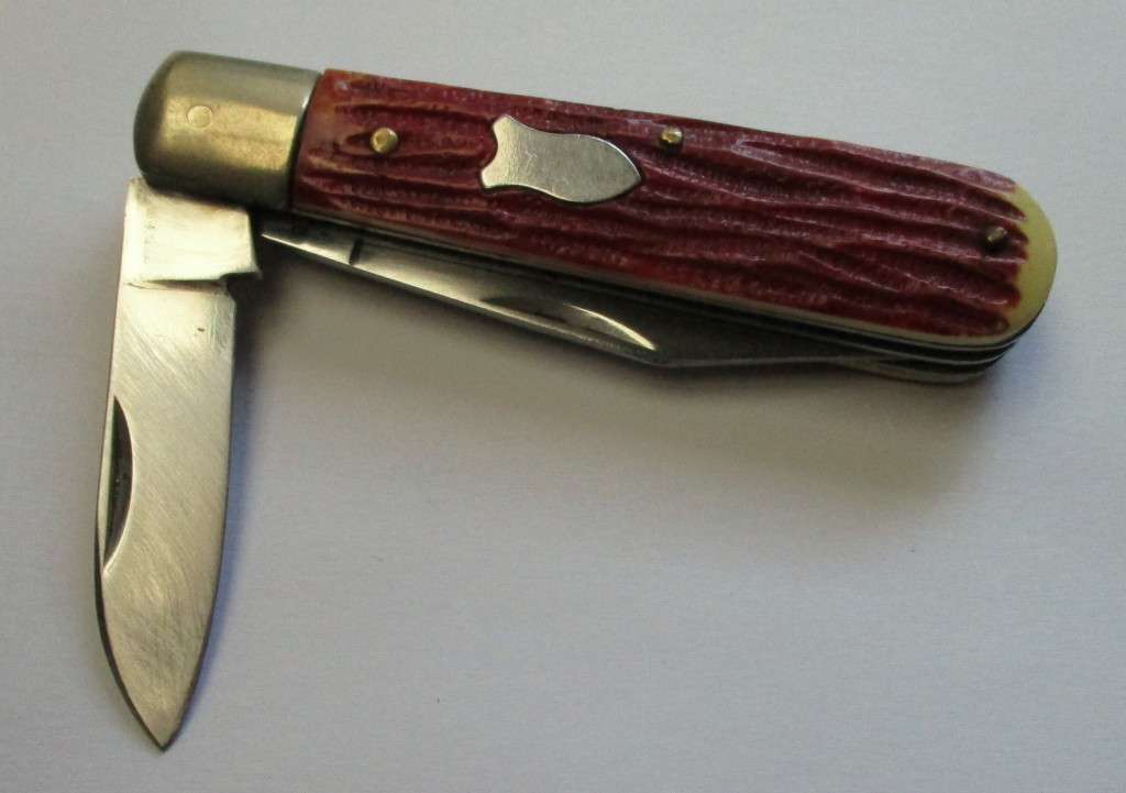 Vintage SOLAR Stainless Steel Barlow pattern folding knife