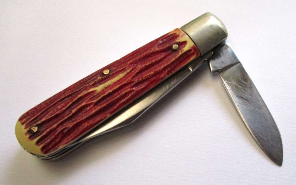 Vintage SOLAR Stainless Steel Barlow pattern folding knife