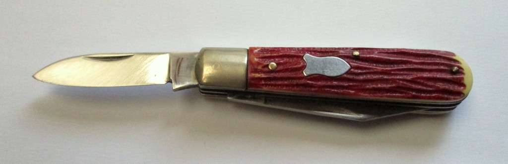 Vintage SOLAR Stainless Steel Barlow pattern folding knife