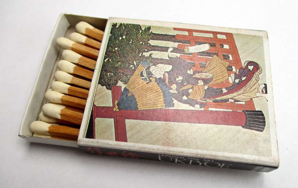 Vintage Japanese Matches / Match Box - Ukiyoe Japanese Fine Art #4