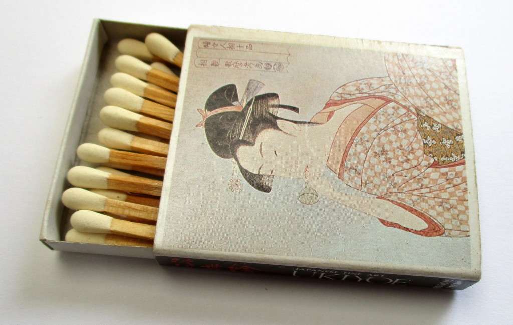 Vintage Japanese Matches / Match Box - Ukiyoe Japanese Fine Art #7