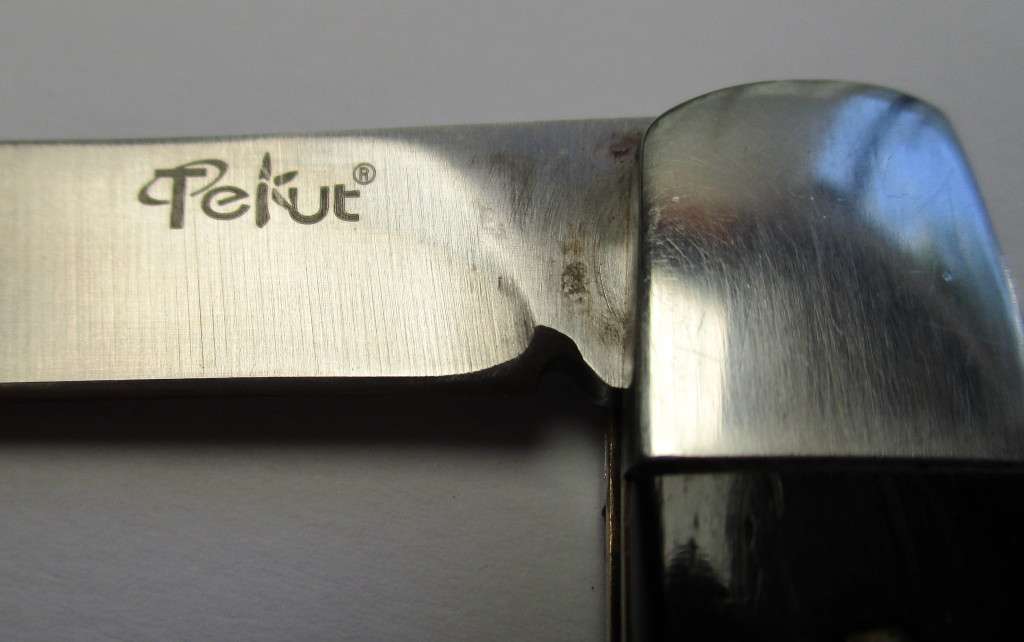 Pocket knife - Tekut - Black bone handle - 7Cr17MoV  Steel
